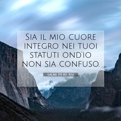 Salmi 119:80 Versetto della Bibbia Spiegato