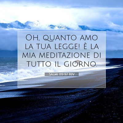 Salmi 119:97 Versetto della Bibbia Spiegato