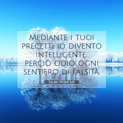 Salmi 119:104 Versetto della Bibbia Spiegato