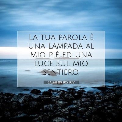 Salmi 119:105 Versetto della Bibbia Spiegato