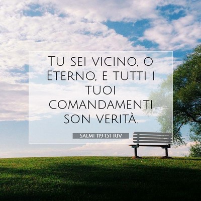 Salmi 119:151 Versetto della Bibbia Spiegato