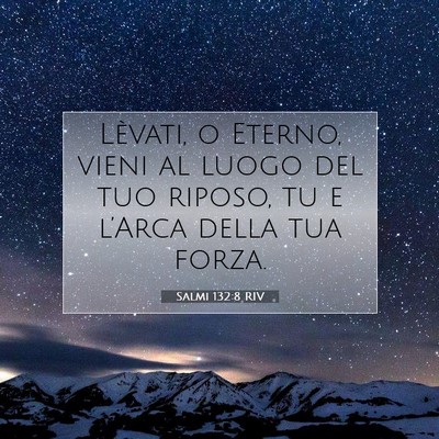 Salmi 132:8 Versetto della Bibbia Spiegato