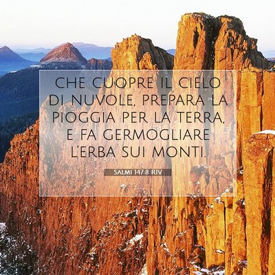 Salmi 147:8 Versetto della Bibbia Spiegato