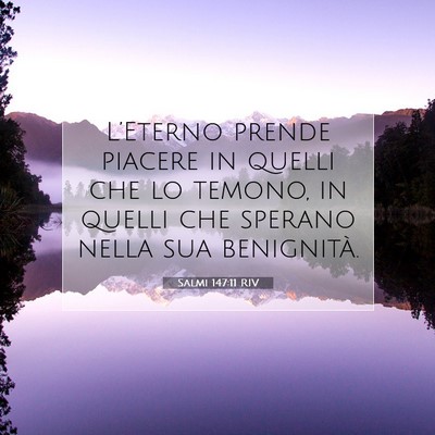Salmi 147:11 Versetto della Bibbia Spiegato