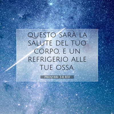 Proverbi 3:8 Versetto della Bibbia Spiegato