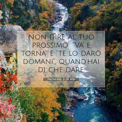 Proverbi 3:28 Versetto della Bibbia Spiegato