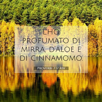 Proverbi 7:17 Versetto della Bibbia Spiegato