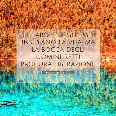 Proverbi 12:6 Versetto della Bibbia Spiegato