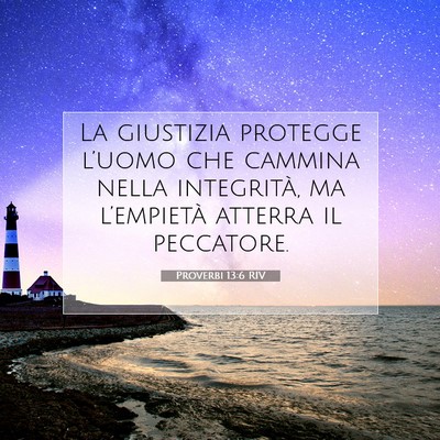 Proverbi 13:6 Versetto della Bibbia Spiegato