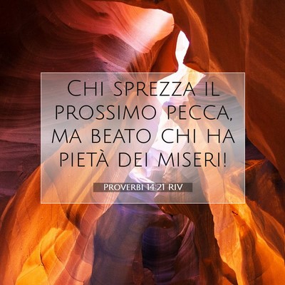 Proverbi 14:21 Versetto della Bibbia Spiegato