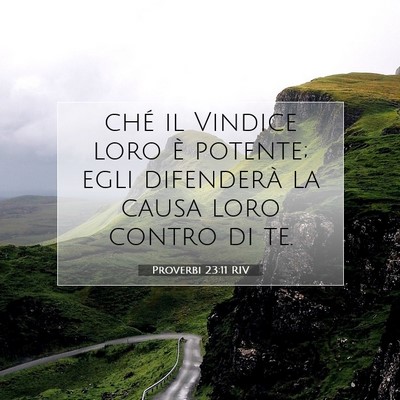 Proverbi 23:11 Versetto della Bibbia Spiegato