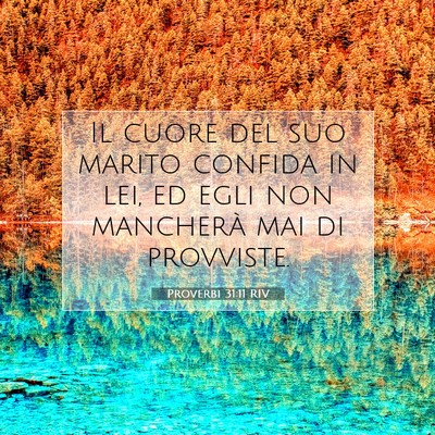 Proverbi 31:11 Versetto della Bibbia Spiegato