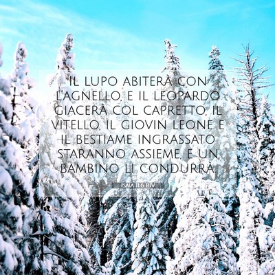 Isaia 11:6 Versetto della Bibbia Spiegato