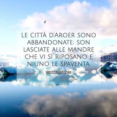 Isaia 17:2 Versetto della Bibbia Spiegato