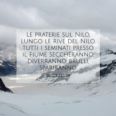 Isaia 19:7 Versetto della Bibbia Spiegato