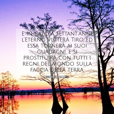 Isaia 23:17 Versetto della Bibbia Spiegato
