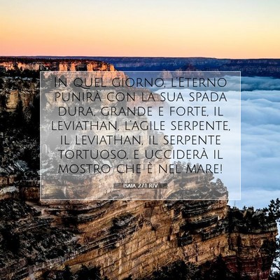 Isaia 27:1 Versetto della Bibbia Spiegato
