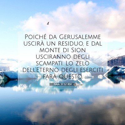 Isaia 37:32 Versetto della Bibbia Spiegato