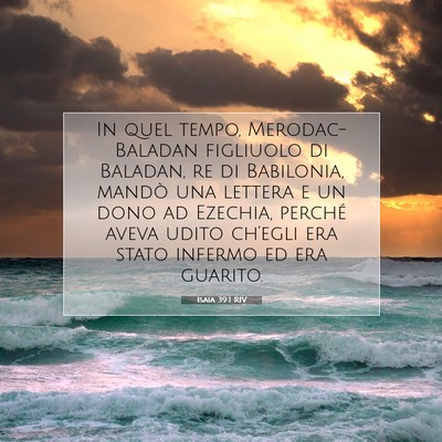 Isaia 39:1 Versetto della Bibbia Spiegato