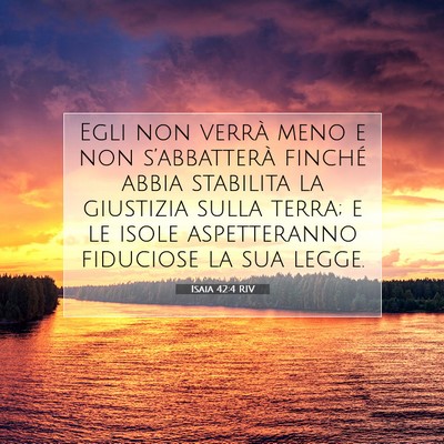 Isaia 42:4 Versetto della Bibbia Spiegato