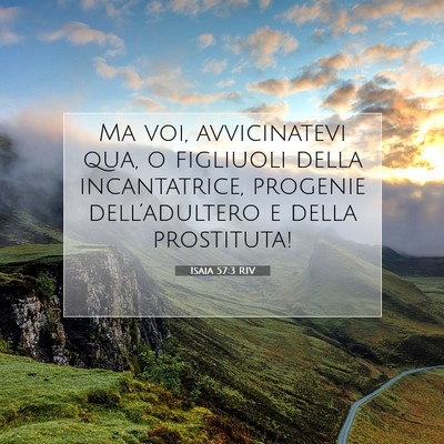 Isaia 57:3 Versetto della Bibbia Spiegato