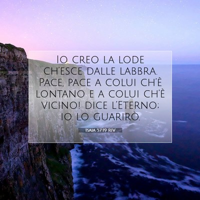 Isaia 57:19 Versetto della Bibbia Spiegato