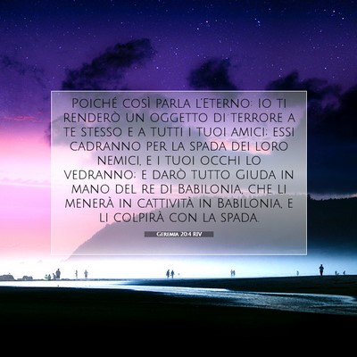 Geremia 20:4 RIV Immagine del Versetto della Bibbia