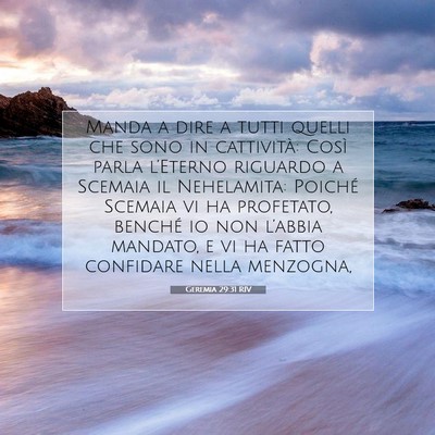 Geremia 29:31 RIV Immagine del Versetto della Bibbia