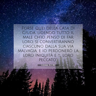 Geremia 36:3 Versetto della Bibbia Spiegato