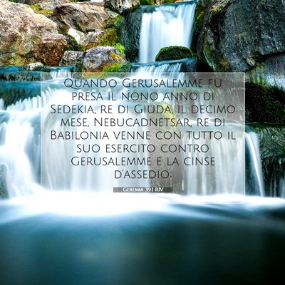 Geremia 39:1 RIV Immagine del Versetto della Bibbia