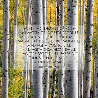 Geremia 44:9 Versetto della Bibbia Spiegato