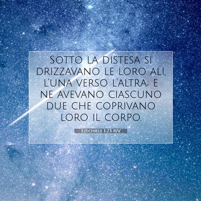 Ezechiele 1:23 Versetto della Bibbia Spiegato
