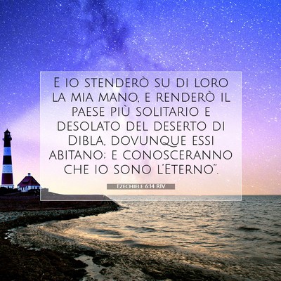 Ezechiele 6:14 Versetto della Bibbia Spiegato
