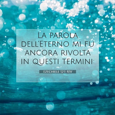 Ezechiele 12:1 Versetto della Bibbia Spiegato
