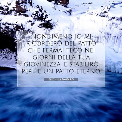 Ezechiele 16:60 RIV Immagine del Versetto della Bibbia