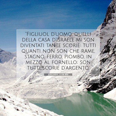 Ezechiele 22:18 Versetto della Bibbia Spiegato