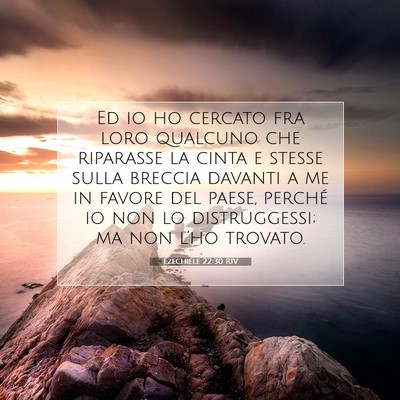 Ezechiele 22:30 Versetto della Bibbia Spiegato