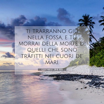 Ezechiele 28:8 Versetto della Bibbia Spiegato
