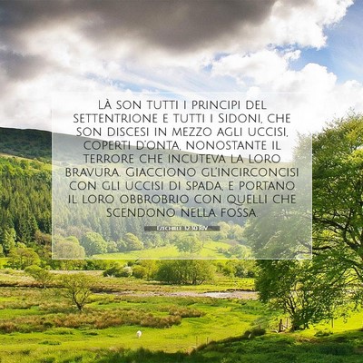 Ezechiele 32:30 Versetto della Bibbia Spiegato