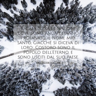 Ezechiele 36:20 Versetto della Bibbia Spiegato