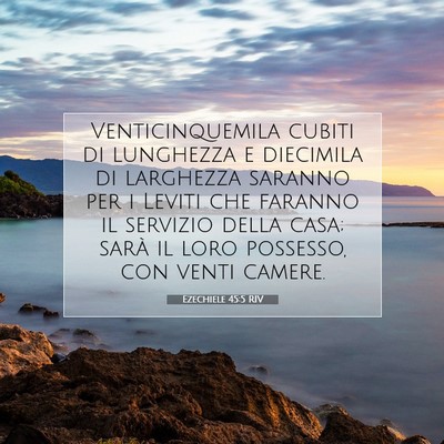 Ezechiele 45:5 Versetto della Bibbia Spiegato