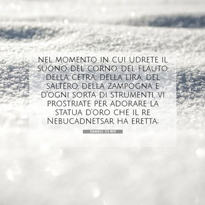 Daniele 3:5 RIV Immagine del Versetto della Bibbia