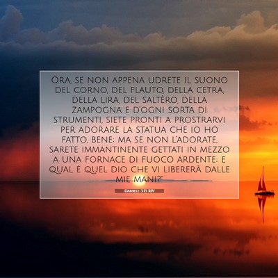 Daniele 3:15 RIV Immagine del Versetto della Bibbia