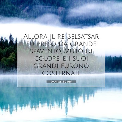 Daniele 5:9 Versetto della Bibbia Spiegato