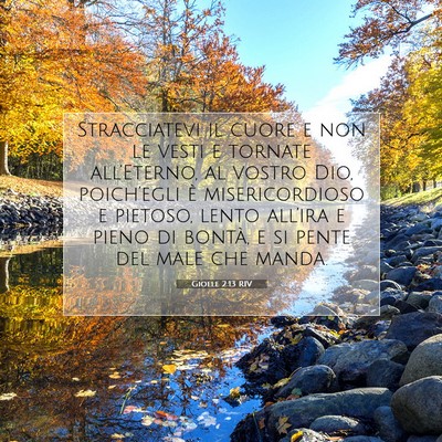Gioele 2:13 Versetto della Bibbia Spiegato
