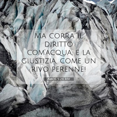 Amos 5:24 RIV Immagine del Versetto della Bibbia