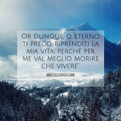 Giona 4:3 Versetto della Bibbia Spiegato