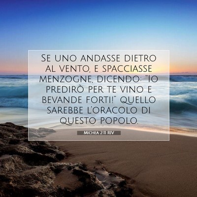 Michea 2:11 RIV Immagine del Versetto della Bibbia
