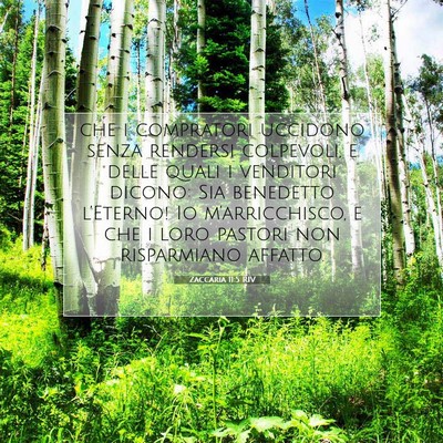 Zaccaria 11:5 RIV Immagine del Versetto della Bibbia