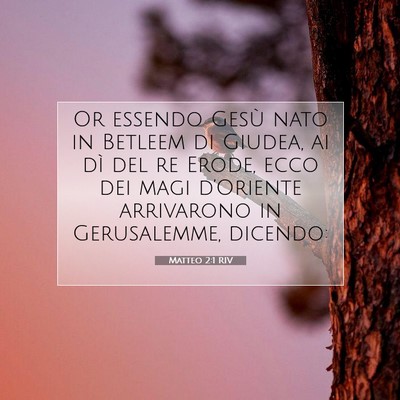 Matteo 2:1 RIV Immagine del Versetto della Bibbia